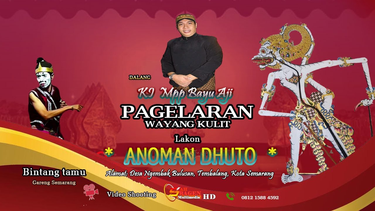 LIVE WAYANGAN DALAM RANGKA APITAN / SEDEKAH BUMI DALANG KI MPP BAYU AJI LAKON ANOMAN DHUTO