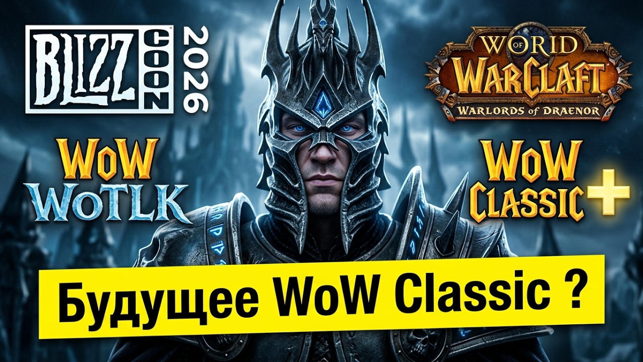Будущее WoW Classic на Blizzcon 2026 | ЛК, Дренор и CLASSIC+