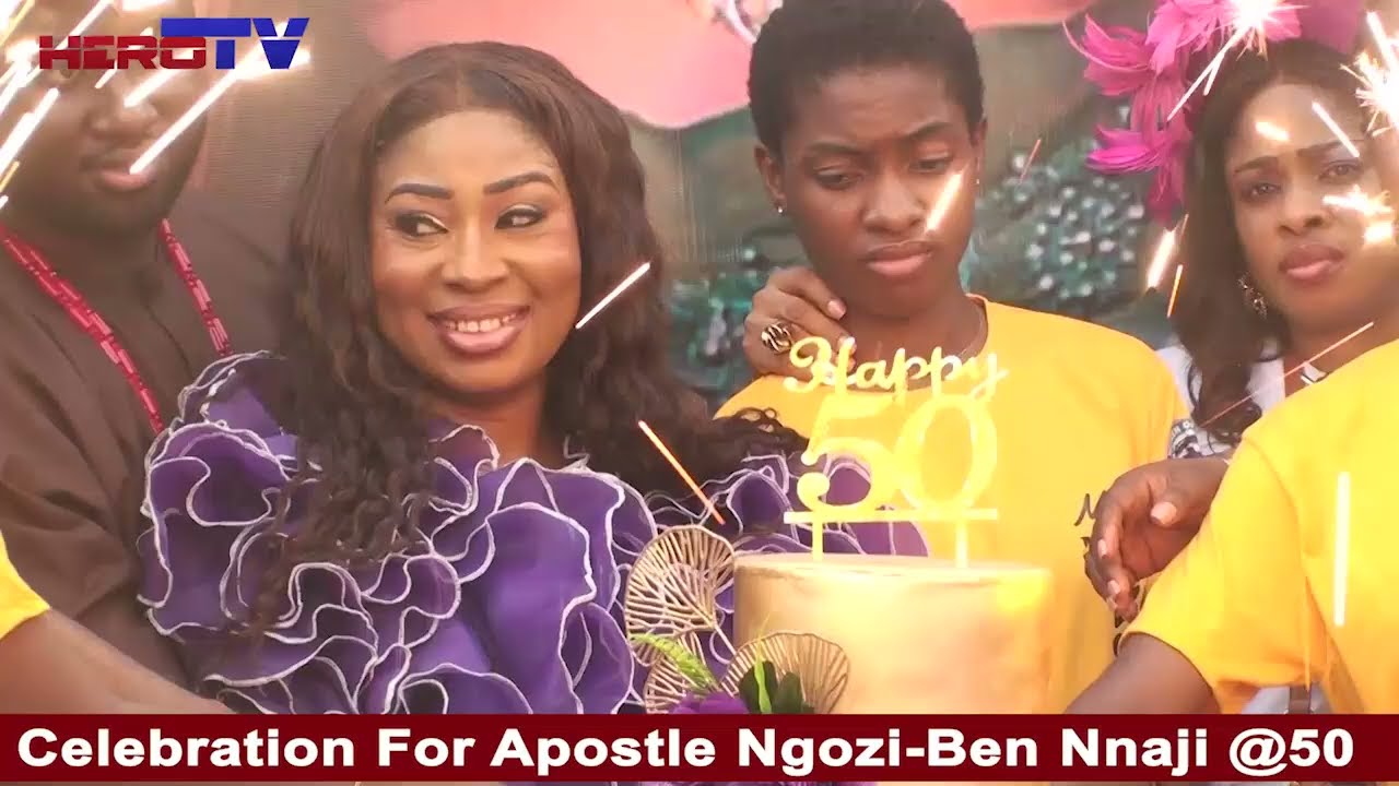 Golden Jubilee: Apostle Ngozi-Ben Nnaji Clocks 50, Celebrates God's Mercy In God's Vineyard 
