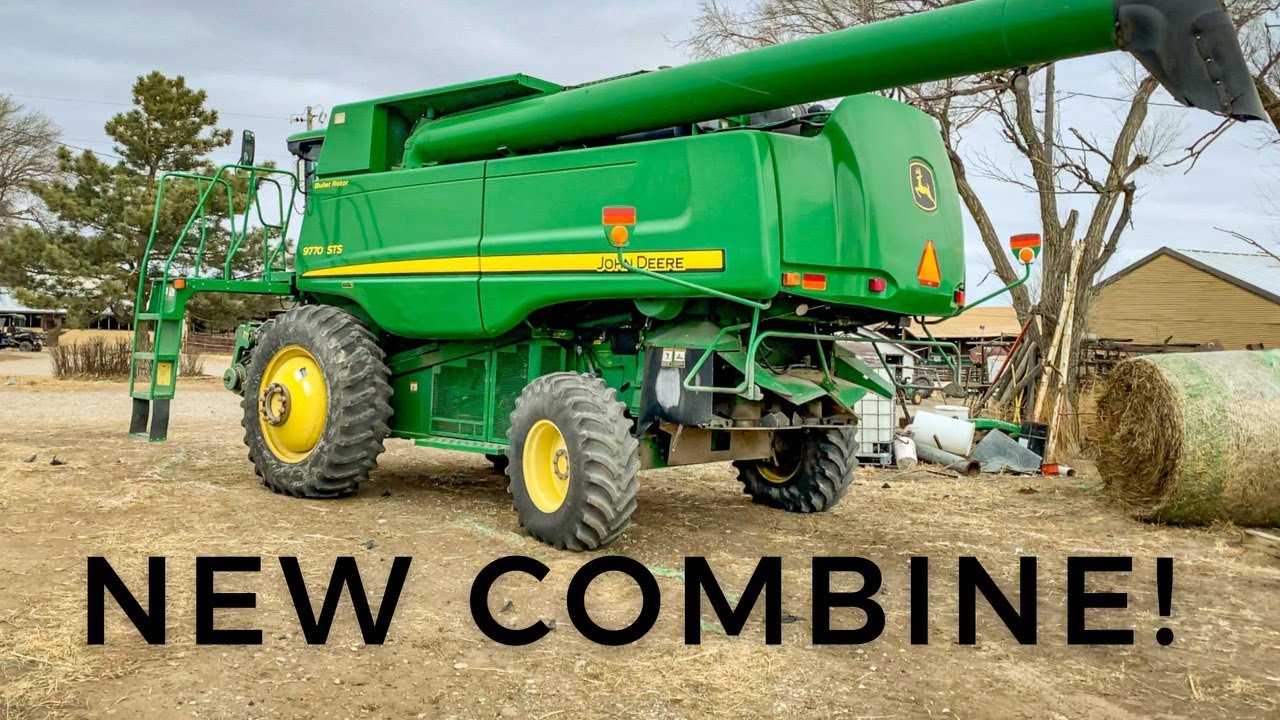New (To Us) Combine - JD 9770