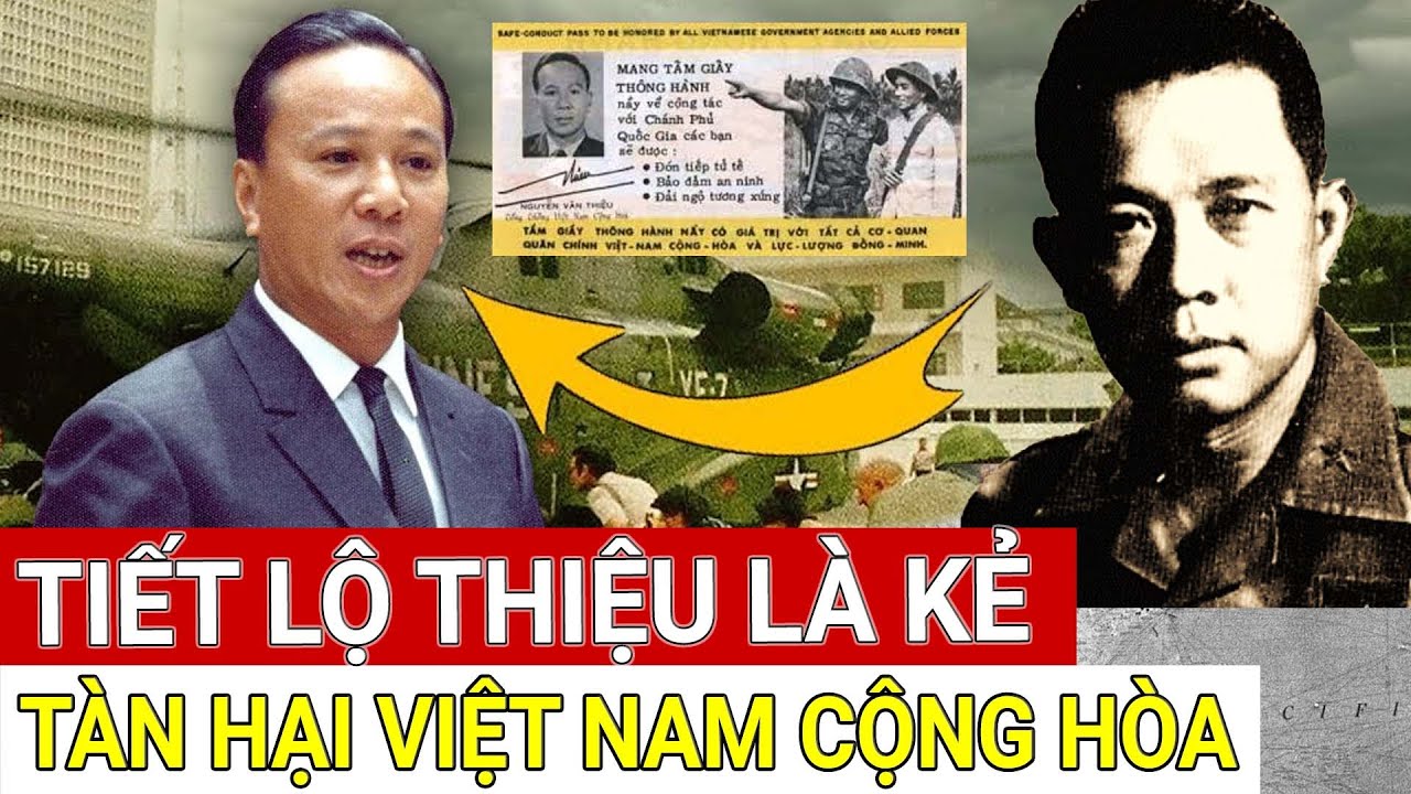 Lý Tòng Bá hé lộ sự thật đen tối về Nguyễn Văn Thiệu | KIẾN THỨC KHÁM PHÁ