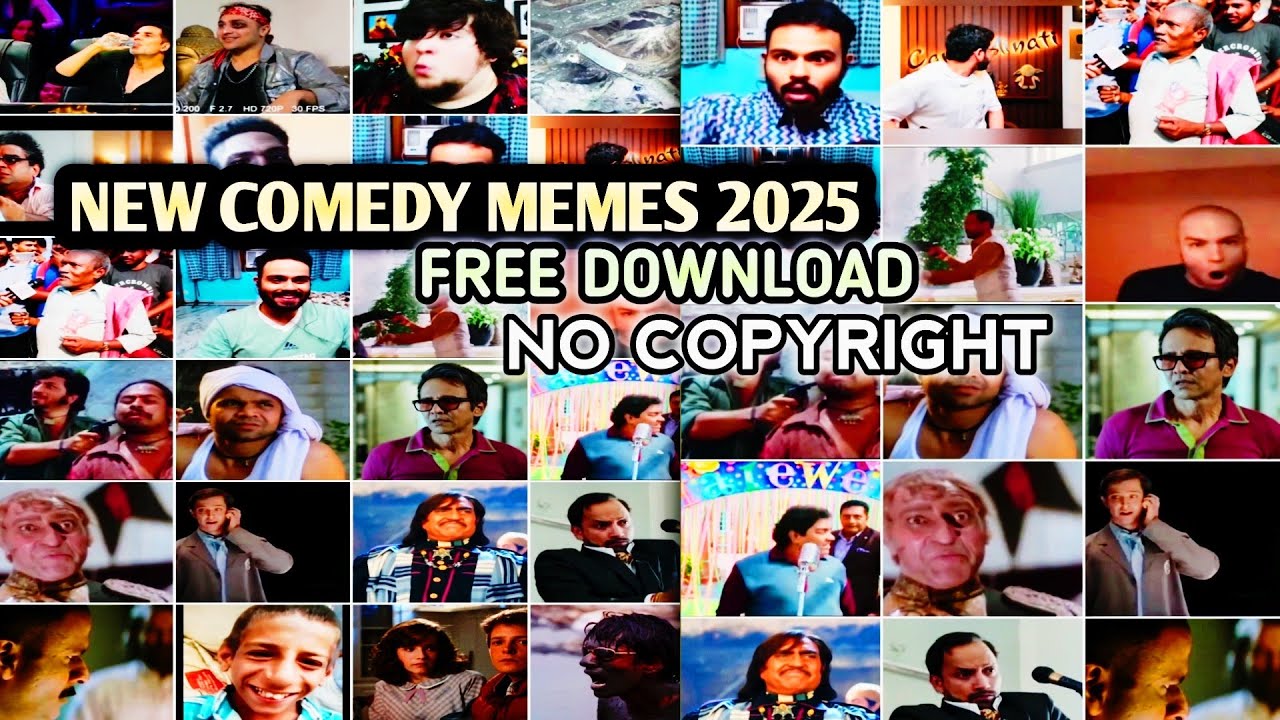 New funny memes no copyright 2025 || free download || no copyright || Husbandwife55