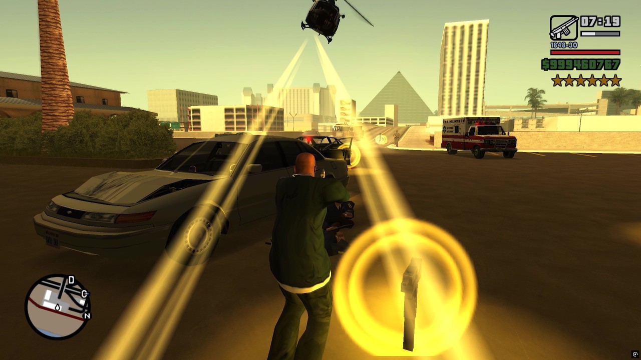 GTA San Andreas - Linden Station Rampage and Shootout + Six Star Escape