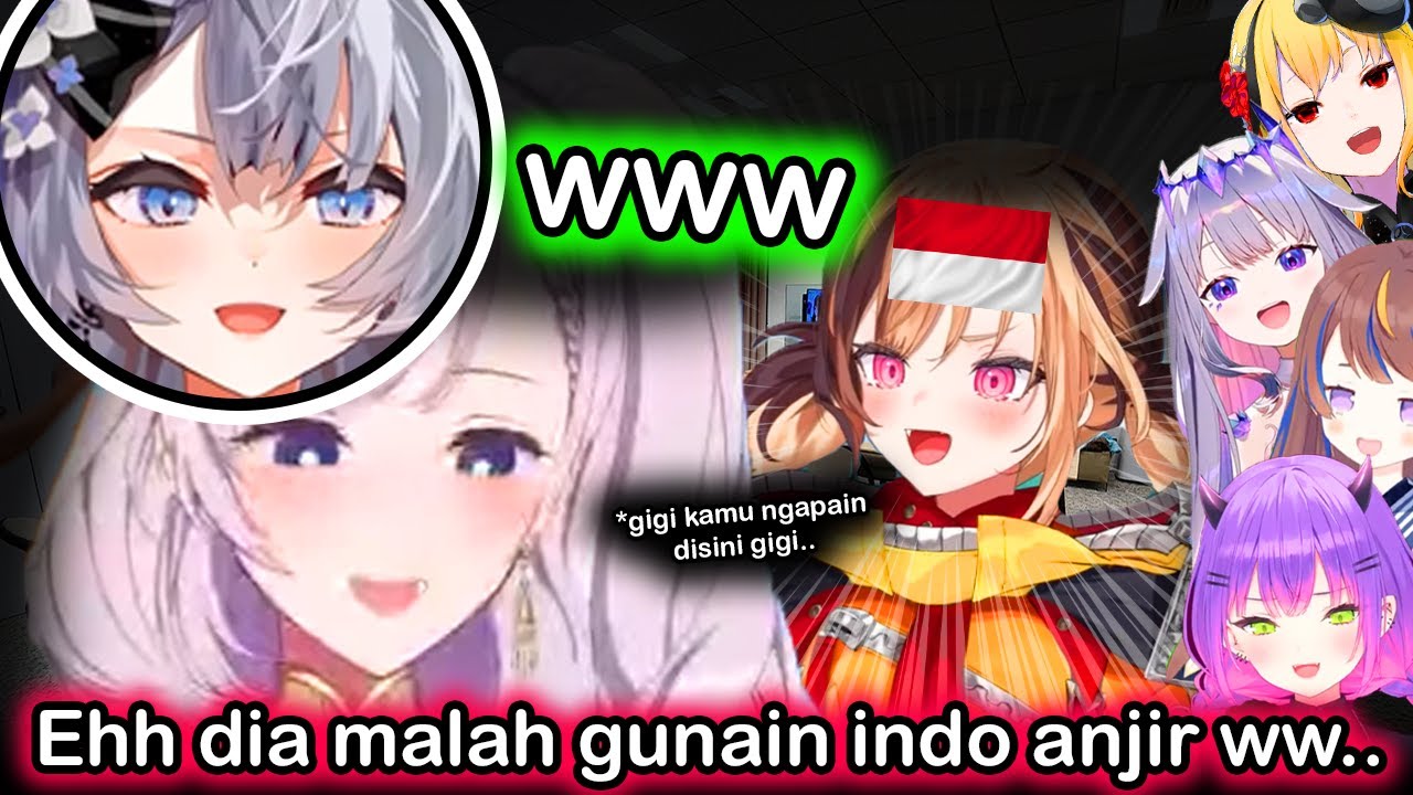 Reine Ketika Terus Ga Sengaja Ngomong Pake Indo Sama Gigi ww Akhirnya Berj*di..
