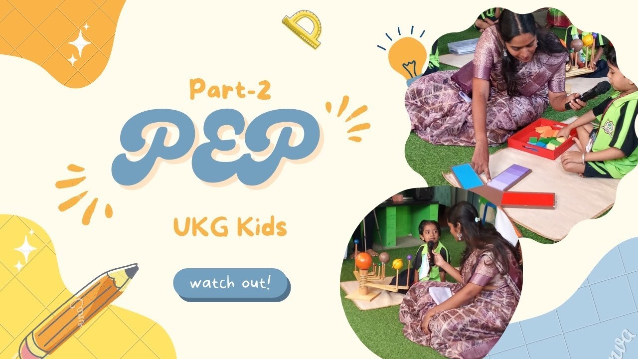 Parents Engagement Programme (PEP) - UKG | Montessori Exhibition | #montessori #gsps