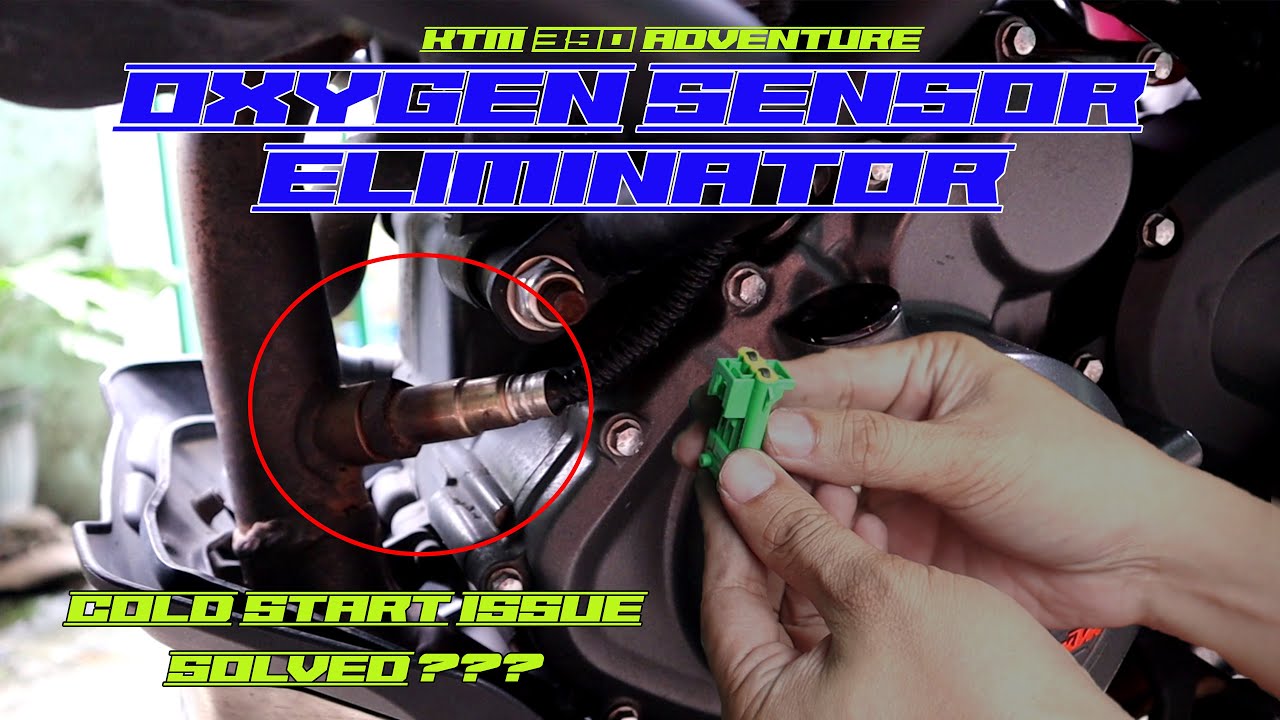 Oxygen Sensor Eliminator on KTM 390 Adventure
