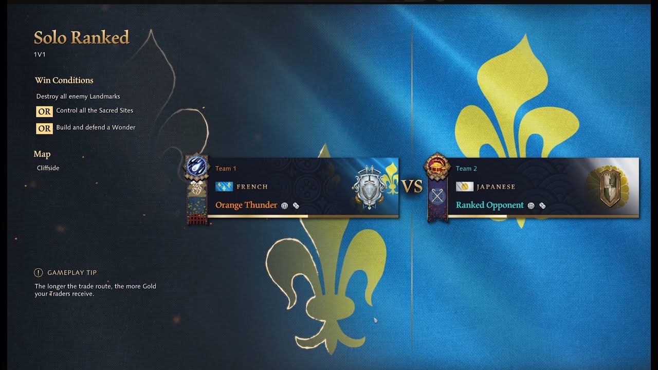 Age of Empires 4 Quest from Platinum to Conqueror! French vs Macedonian Dynasty! Season 12