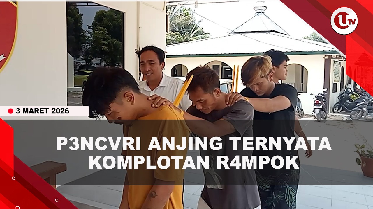 PENCURI ANJING VIRAL DI BATAM TERNYATA PEMBOBOL RUKO DI SAGULUNG | U-NEWS