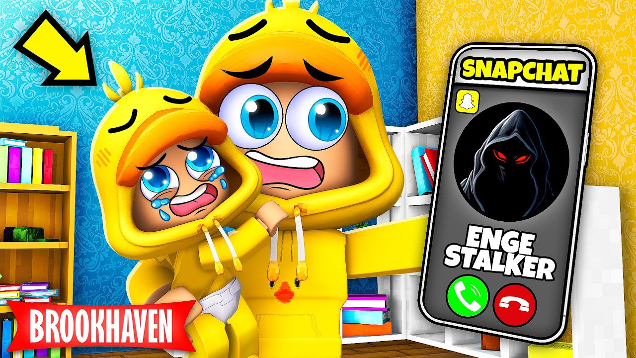 STALKER Volgt BABY DENNUS Op Roblox SNAPCHAT..