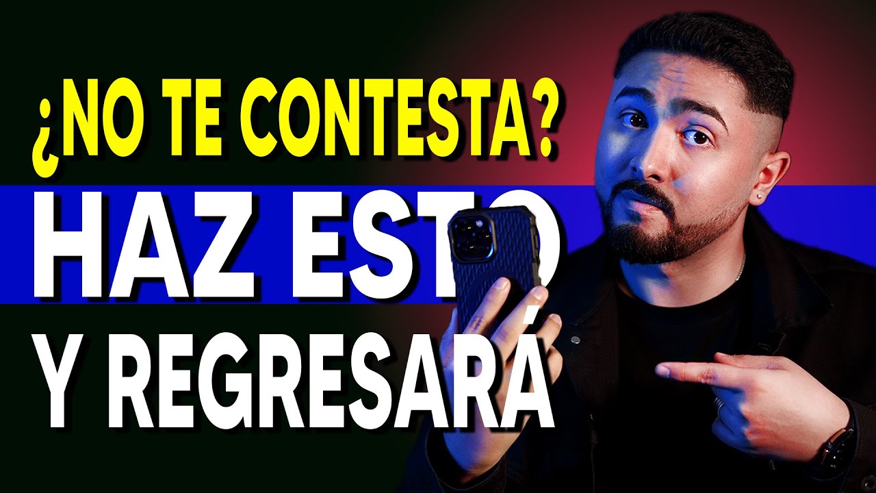 QUÉ HACER cuando NO te CONTESTA los MENSAJES DE TEXTO 💔✉️