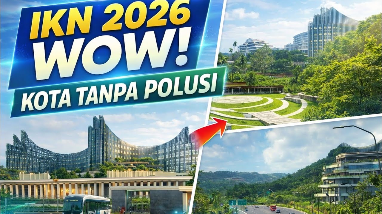 Smart City IKN 2026: Hidup Tanpa Polusi di Tengah Hutan Kalimantan