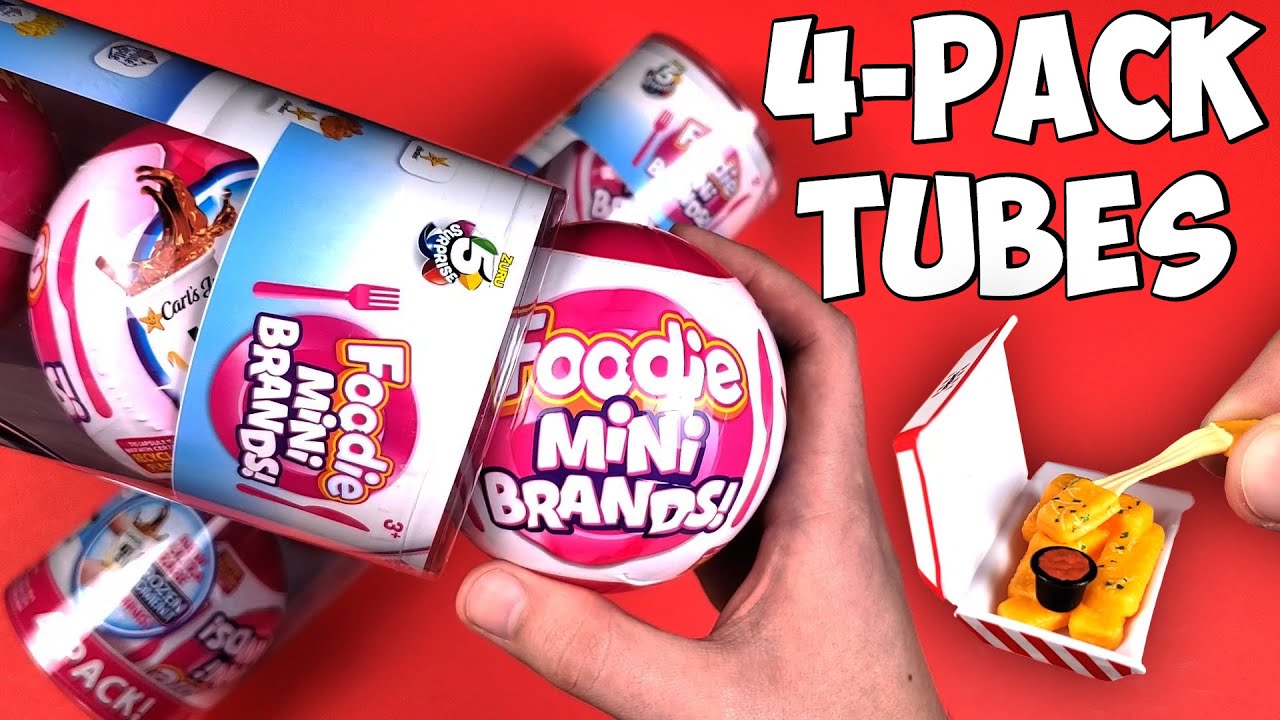 Opened The Foodie Mini Brands 4-Pack And Got A Rare One