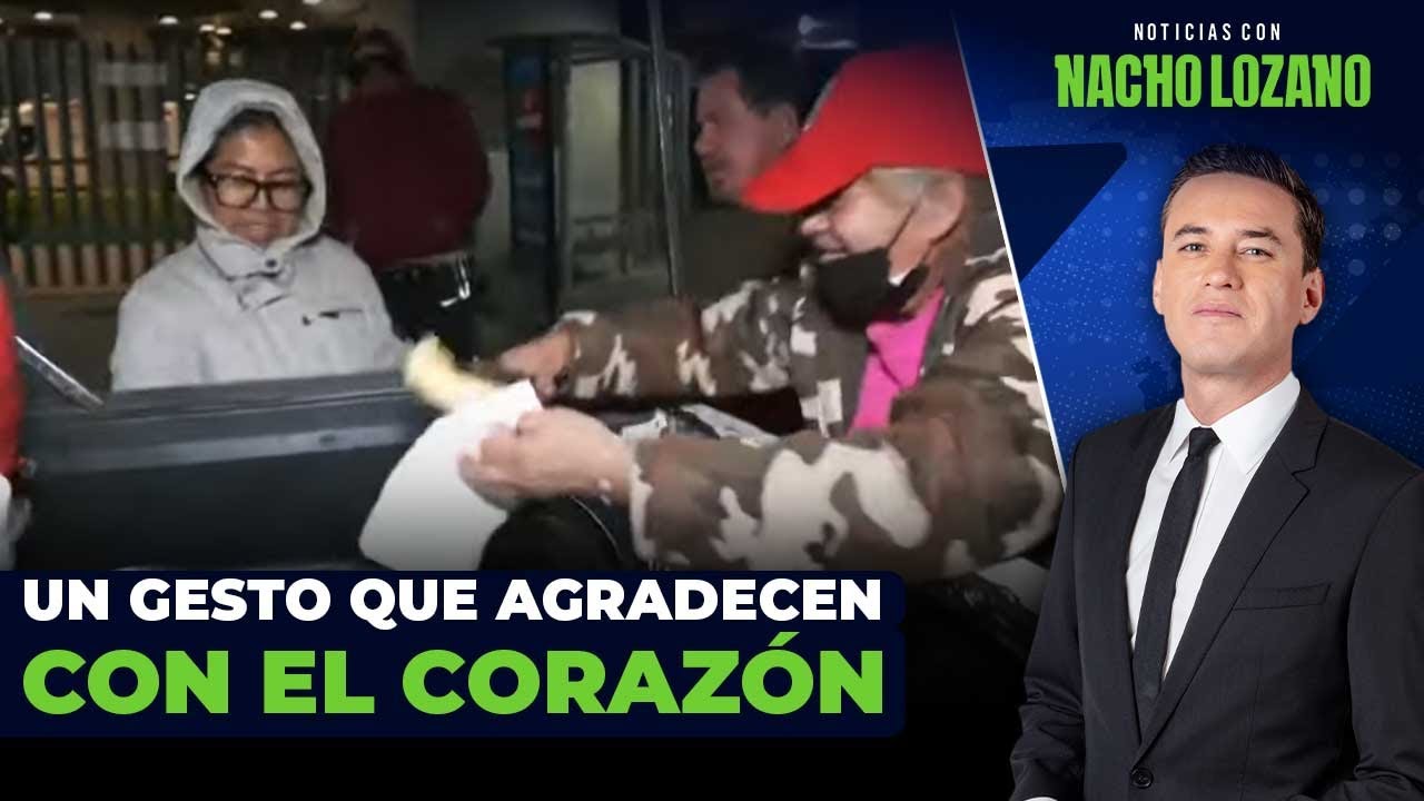 Gente solidaria lleva comida a familiares en hospitales de la CDMX | Noticias con Nacho Lozano
