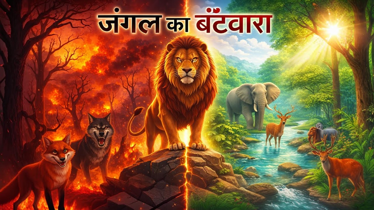 जंगल का बँटवारा – जब जंगल भी टूट गया | दिल छू लेने वाली कहानी