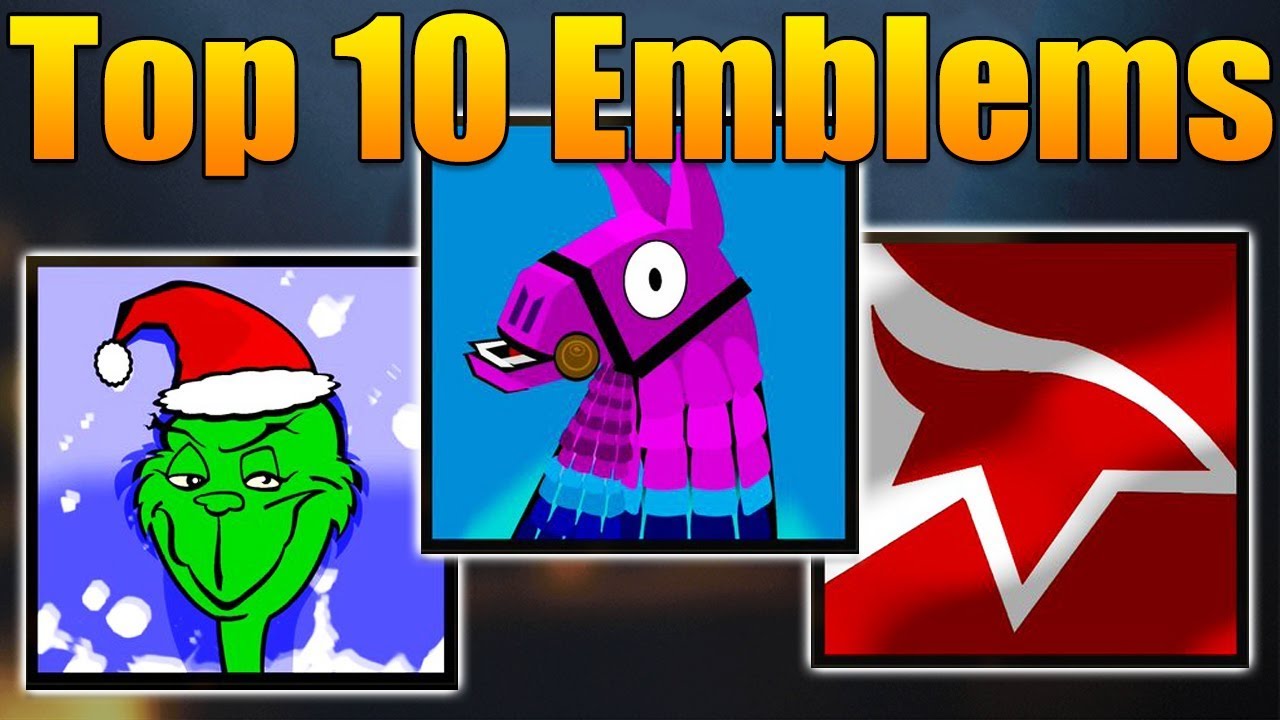 Top 10 Emblems in Black Ops 4 (BO4 Best Emblems EP. 4)