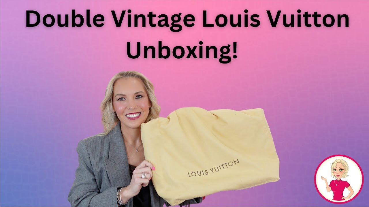 Double Vintage Louis Vuitton Unboxing!