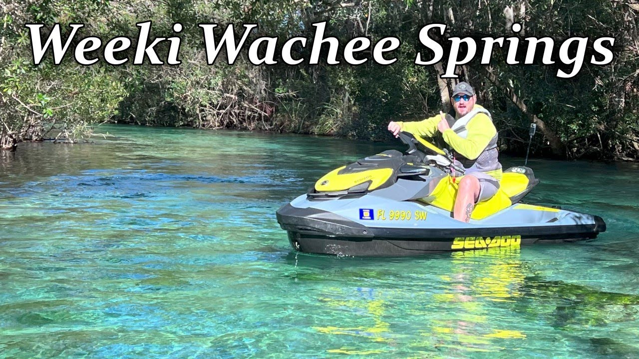 Scenic Beauty: Exploring Weeki Wachee by Jet Ski