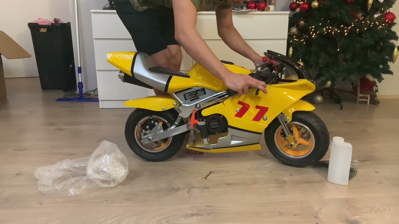 Unboxing Pocketbike 50cc