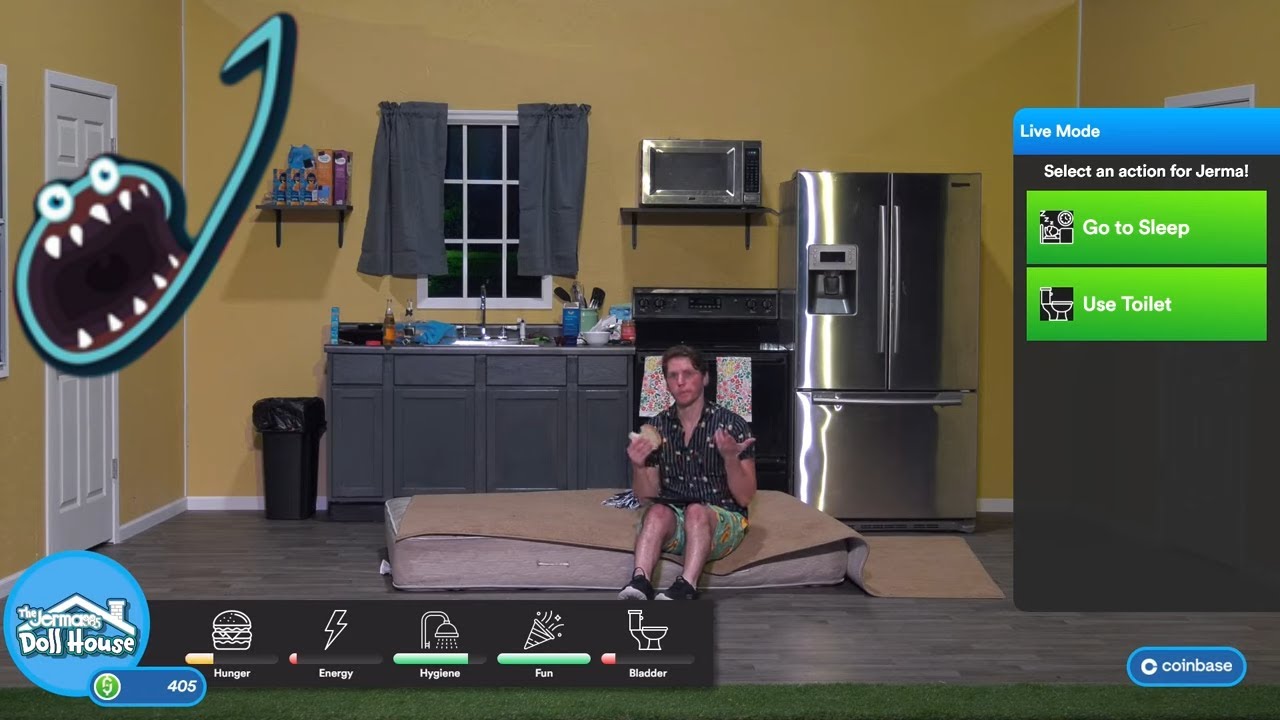 Jerma Streams - The Dollhouse Stream Day 1 (Overlay Enabled)