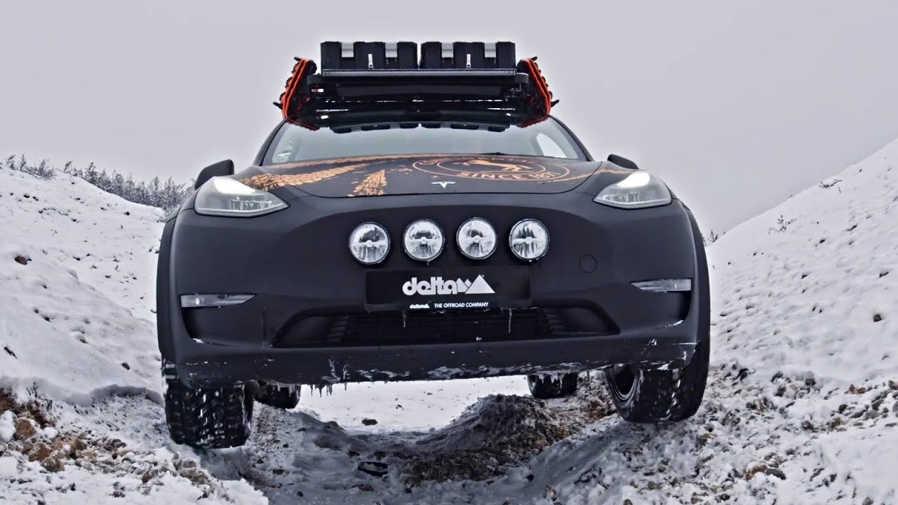 Tesla Y &ldquo;Offroad&rdquo; by Delta4x4 | 8.7 Inches of Ground Clearance