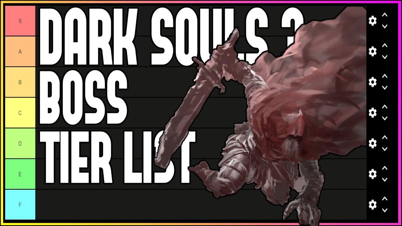 Dark Souls 3 Boss Tier List!