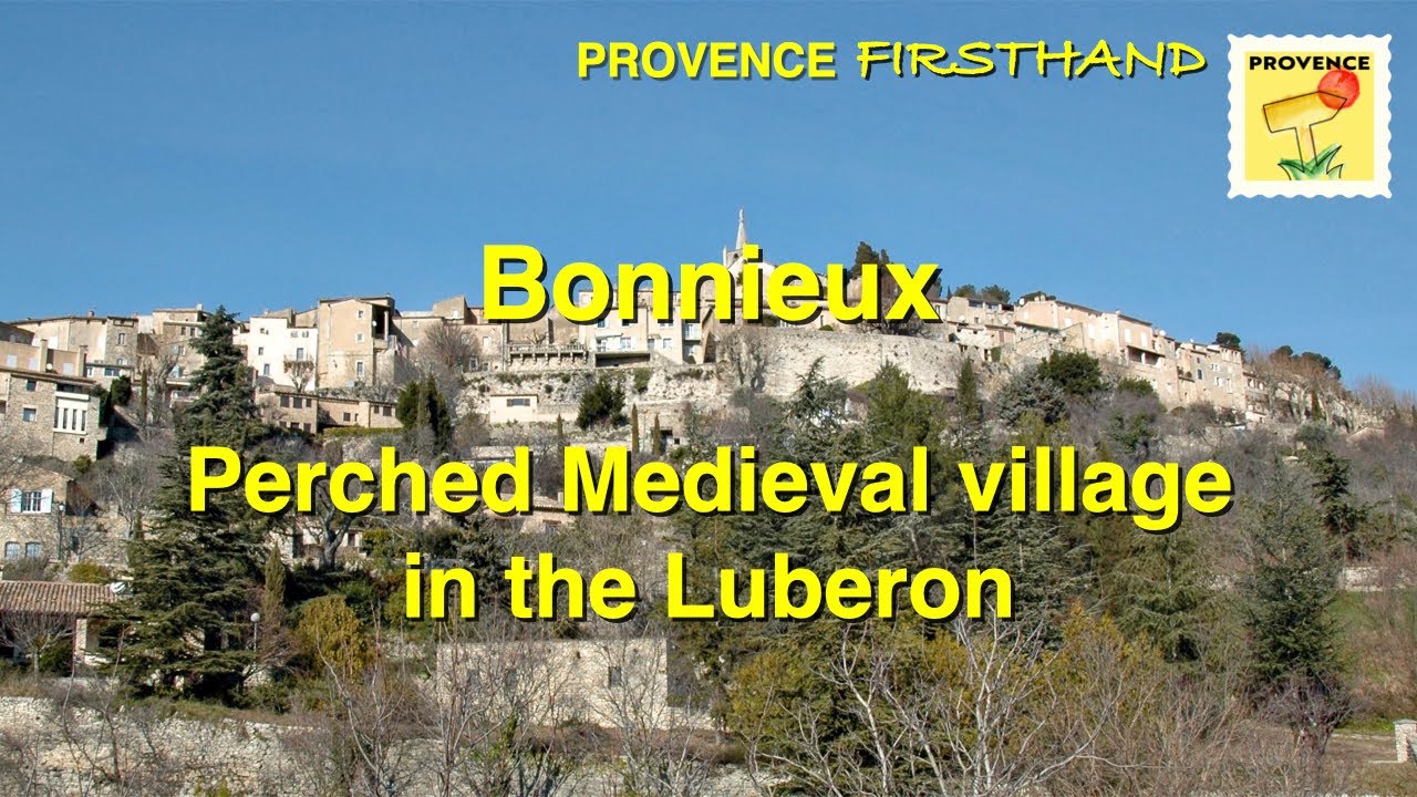 Bonnieux, perched Medieval village in the Luberon