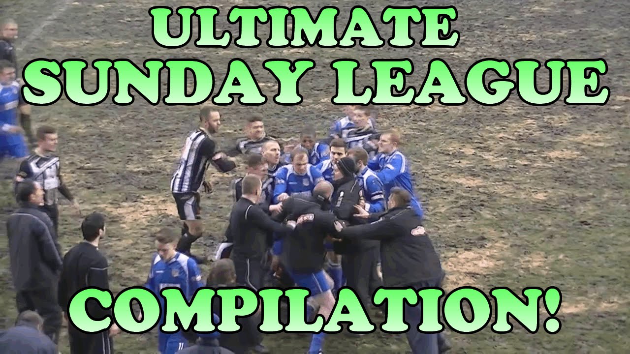 ULTIMATE SUNDAY LEAGUE FOOTBALL FUNNY COMPILATION! | Tackles, Fails, Goals, Fights, Red Card