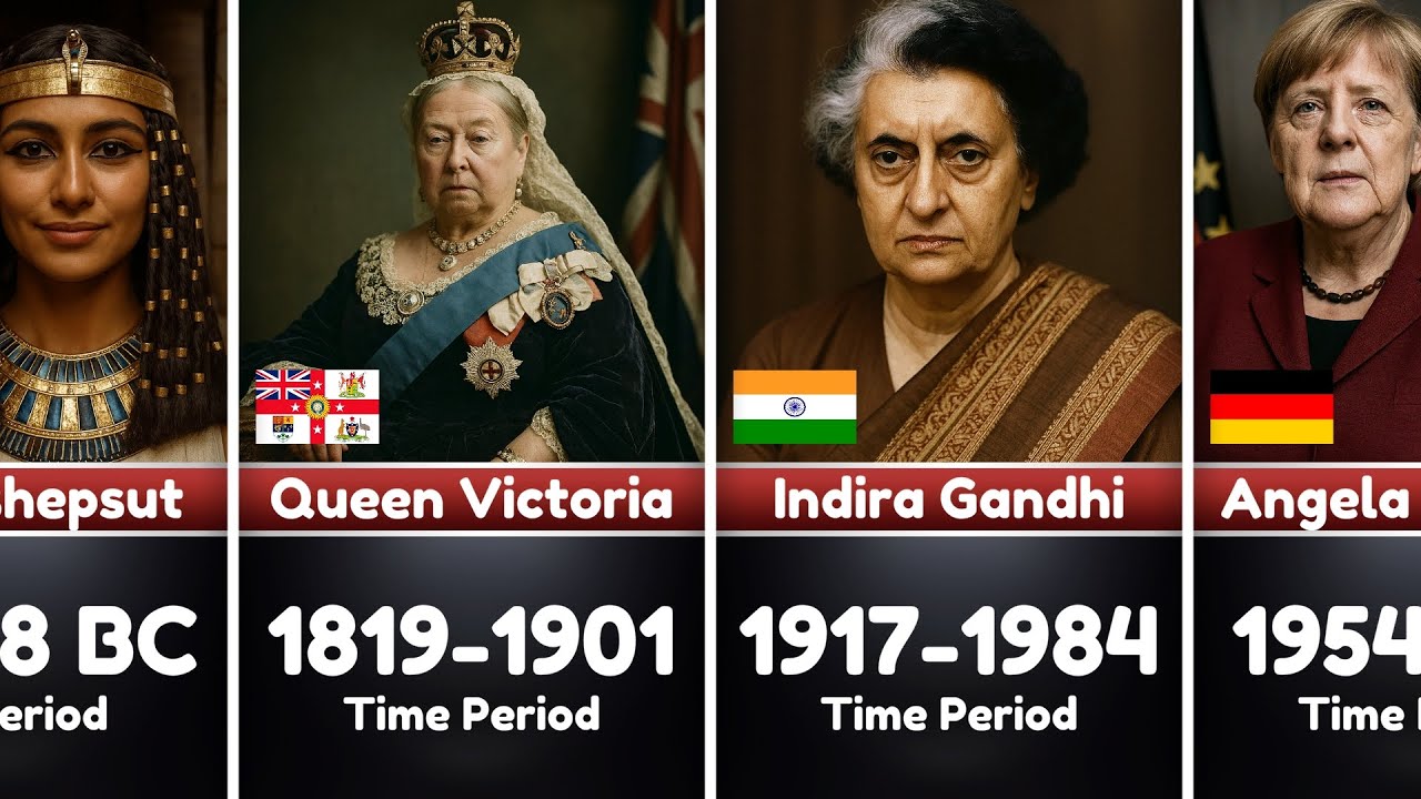 Most Powerful Women Leaders in History