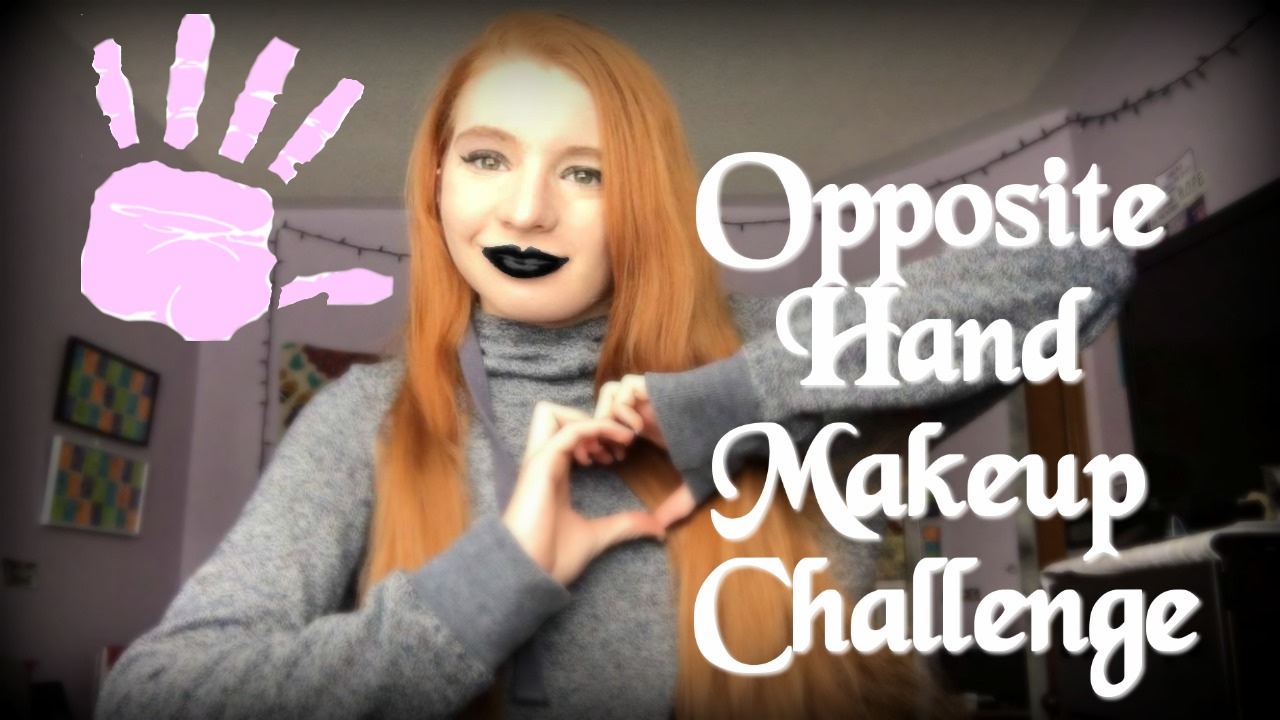 Opposite Hand Makeup Challenge