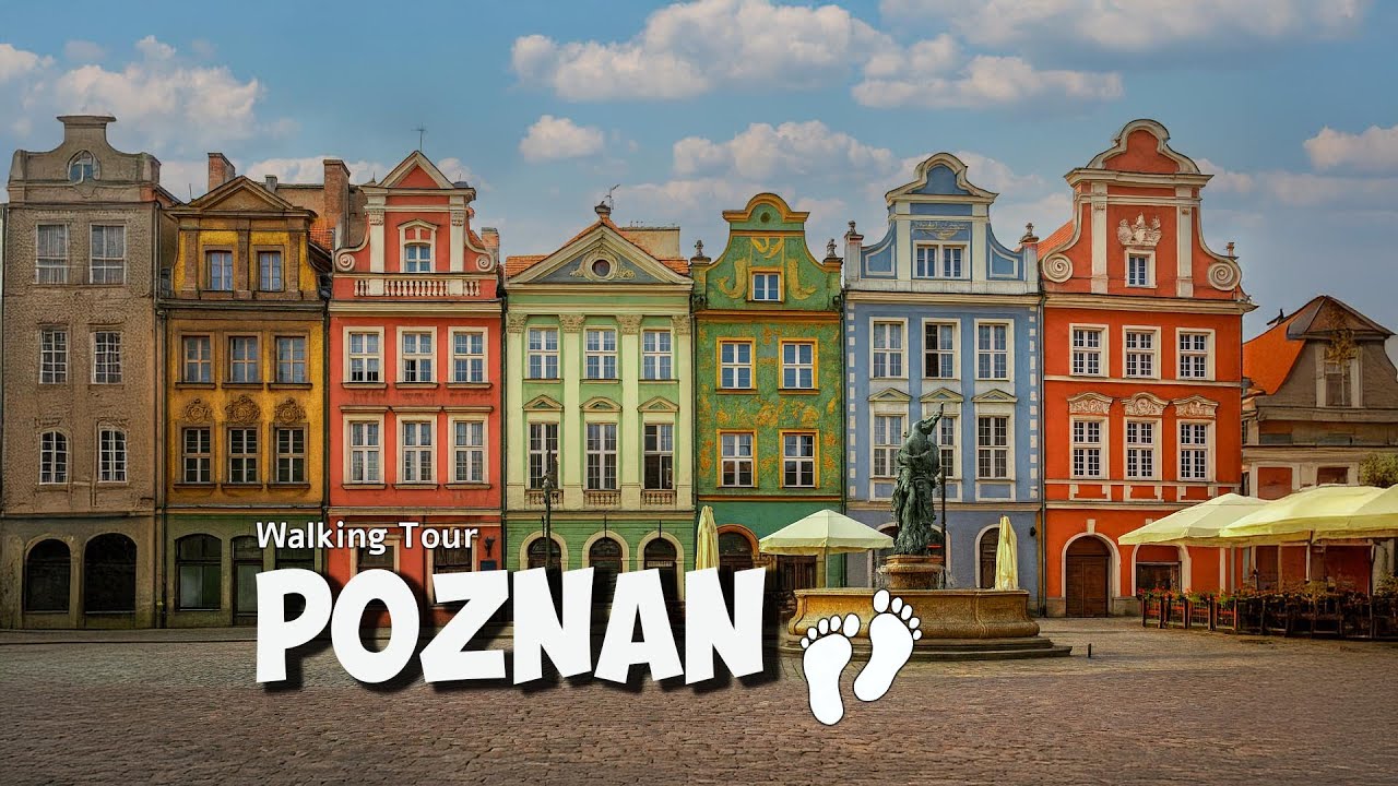 Poznan Walking Tour! Exploring Poznań's Most Beautiful European Streets!