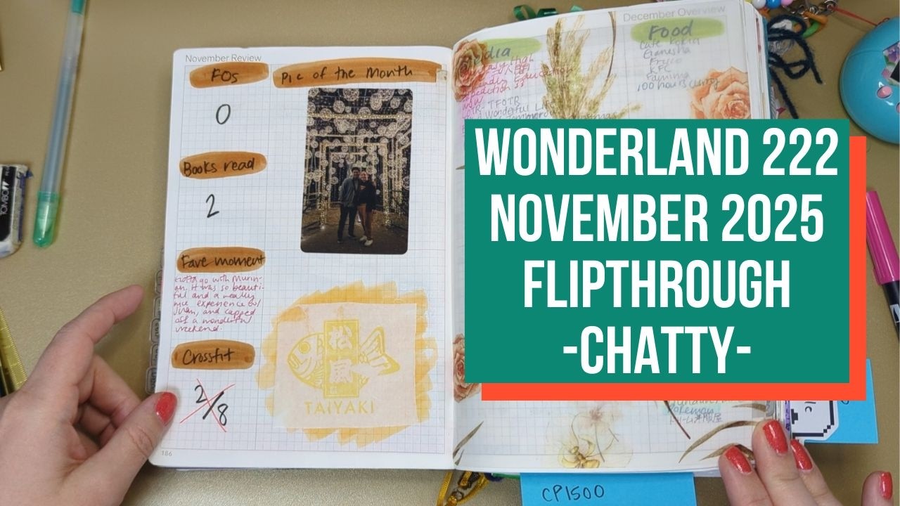 Wonderland 222 November 2025 flipthrough  ~chatty~