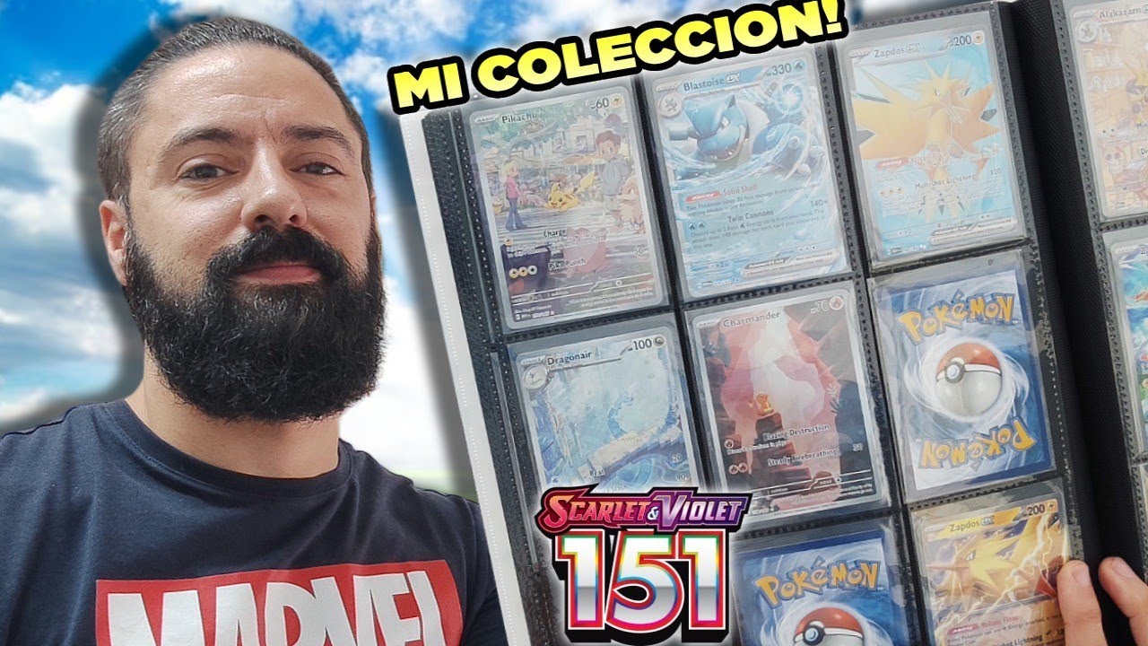 MI COLECCION DE SCARLET & VIOLET 151 - ABRO 3 POSTER COLLECTION - CARTAS POKEMON 2023
