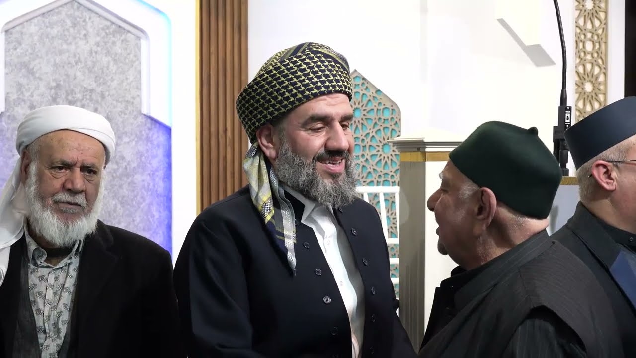 پێرۆزبایی چەژنی رەمزانی پێرۆز لە مزگەوتی عومەری کوری خەتاب