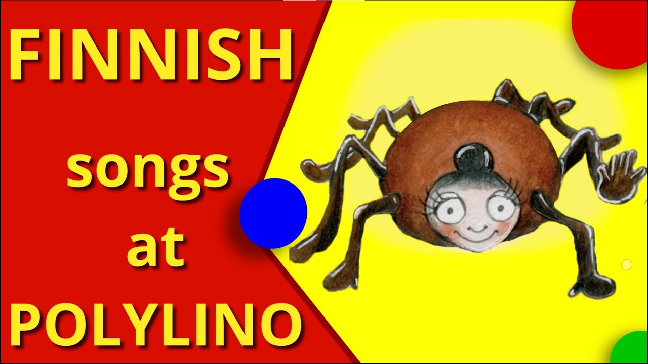 Songs in Finnish at POLYLINO - books that help your kid learn how to read or learn a new language.