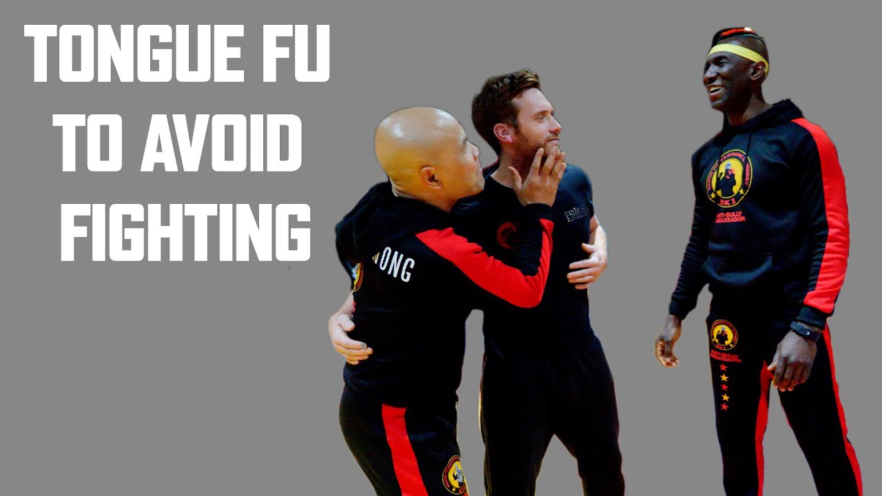 Tongue Fu to avoid fighting | Wing Chun Master Wong