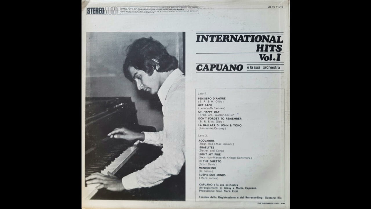 Mario Capuano E La Sua Orchestra - Israelites