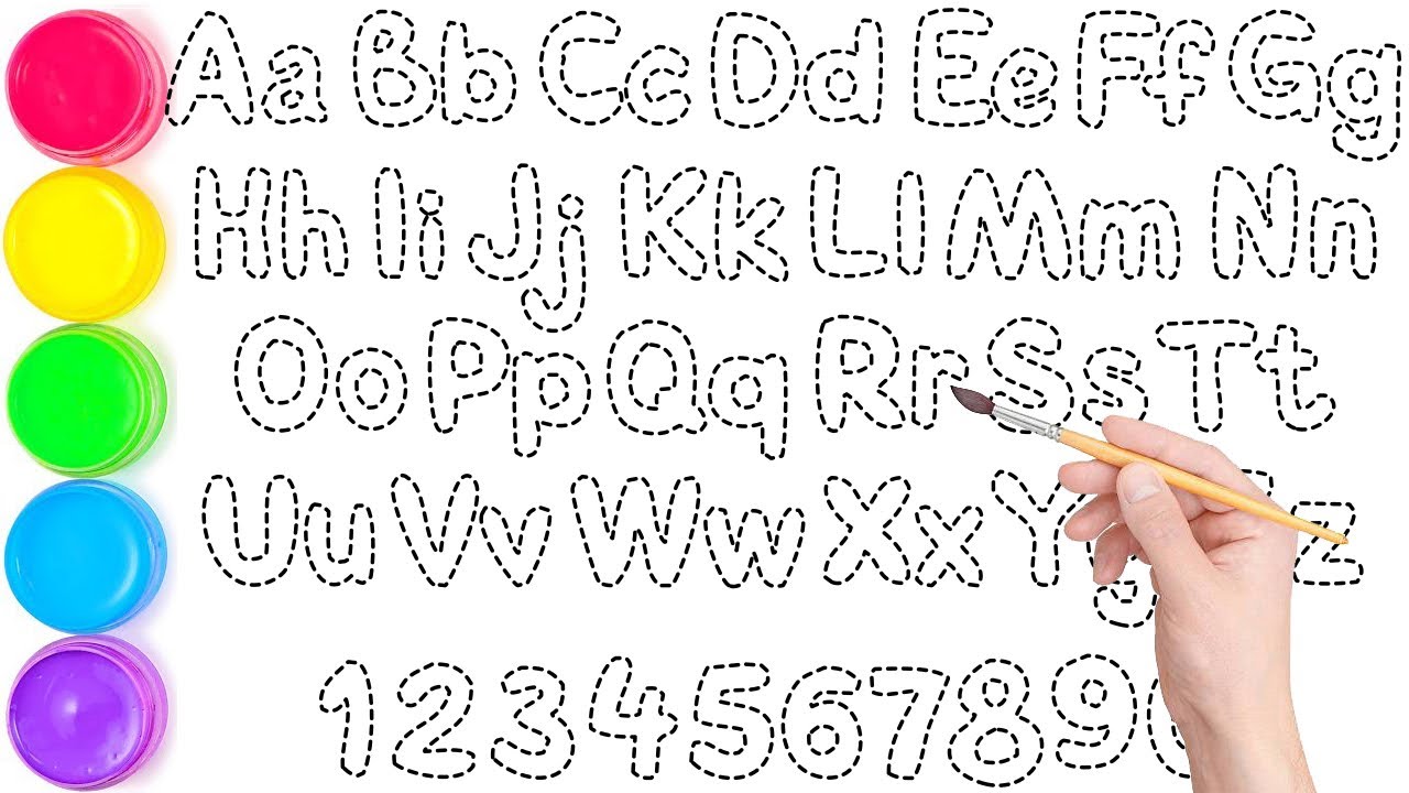 Aa Bb Cc for Kids // Magic Art School: Learn to Draw ABCs & 123s for Kids! // KS ART