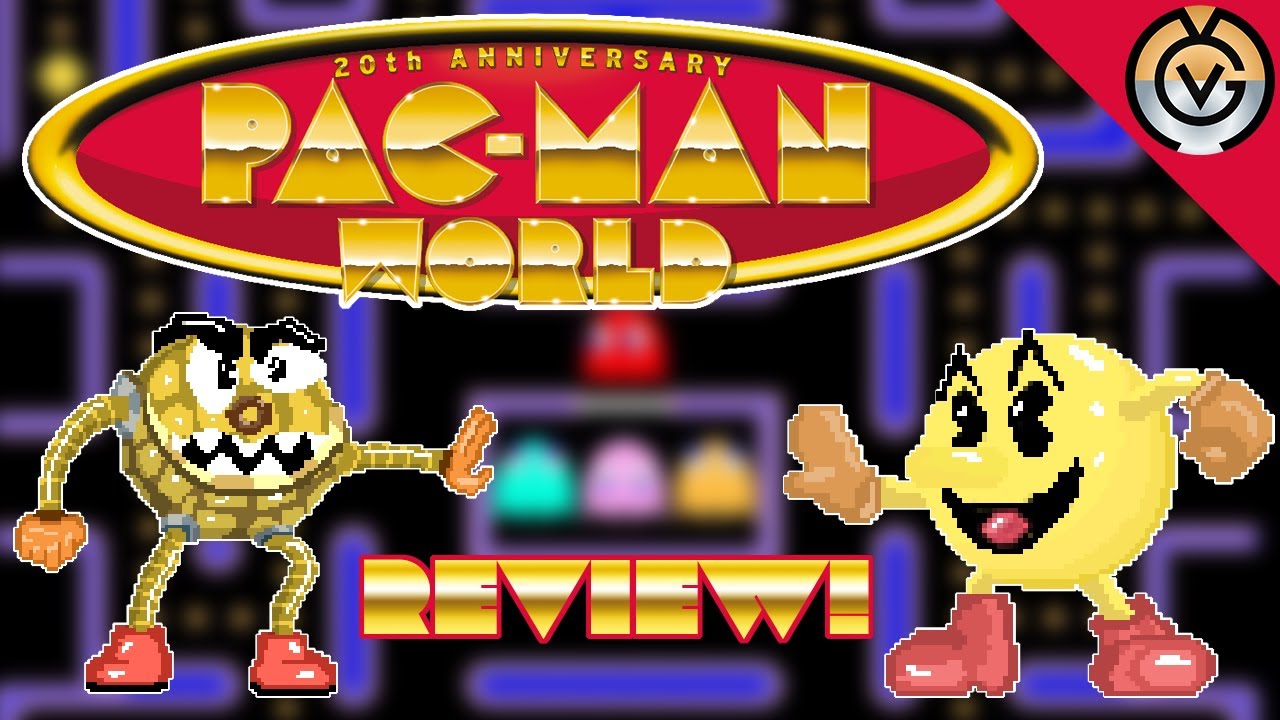 PAC-MAN WORLD: 20TH ANNIVERSARY (PS1) Review - Chomping Ghosts in Three Dimensions!