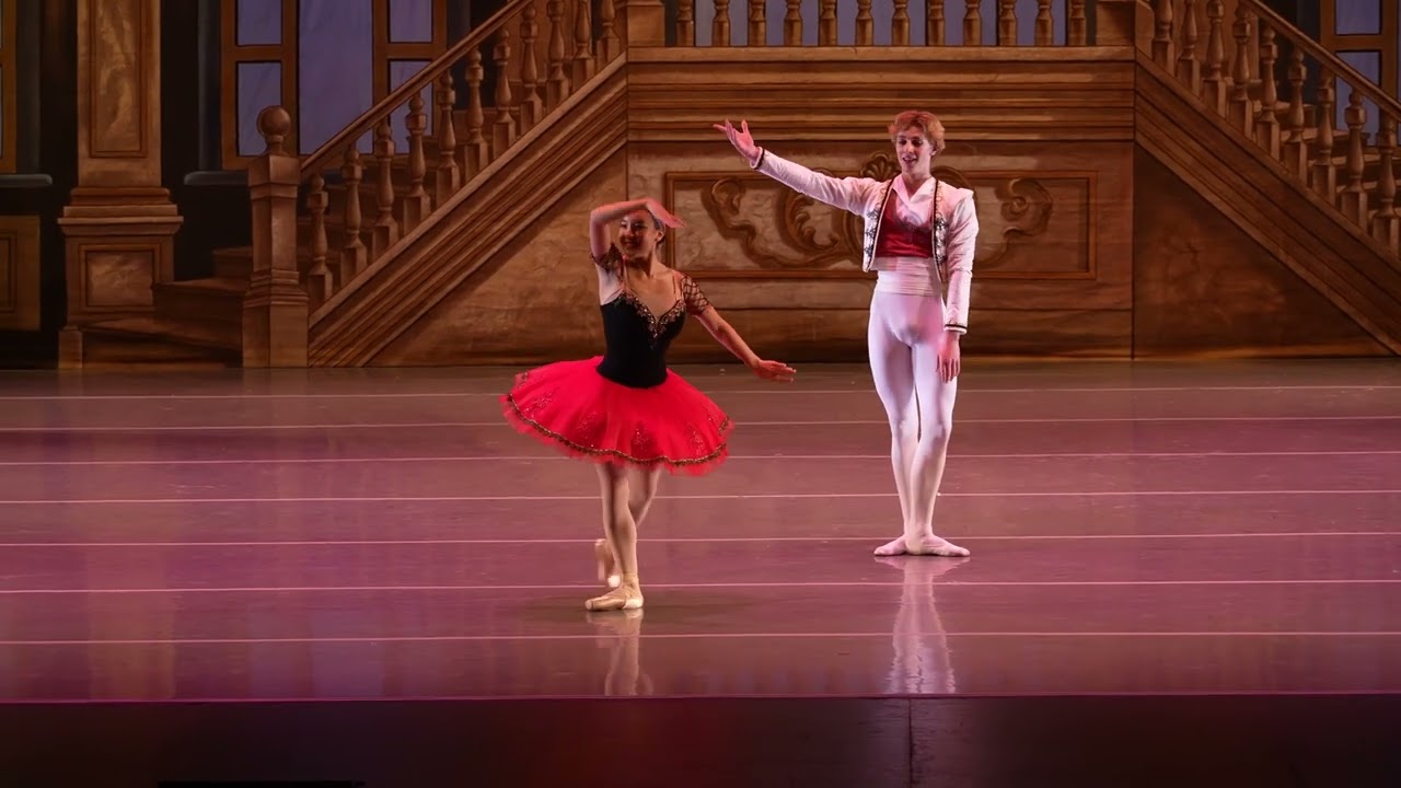 Don Quixote Grand Pas De Deux, Claire Werner and Milo Demeulenaere