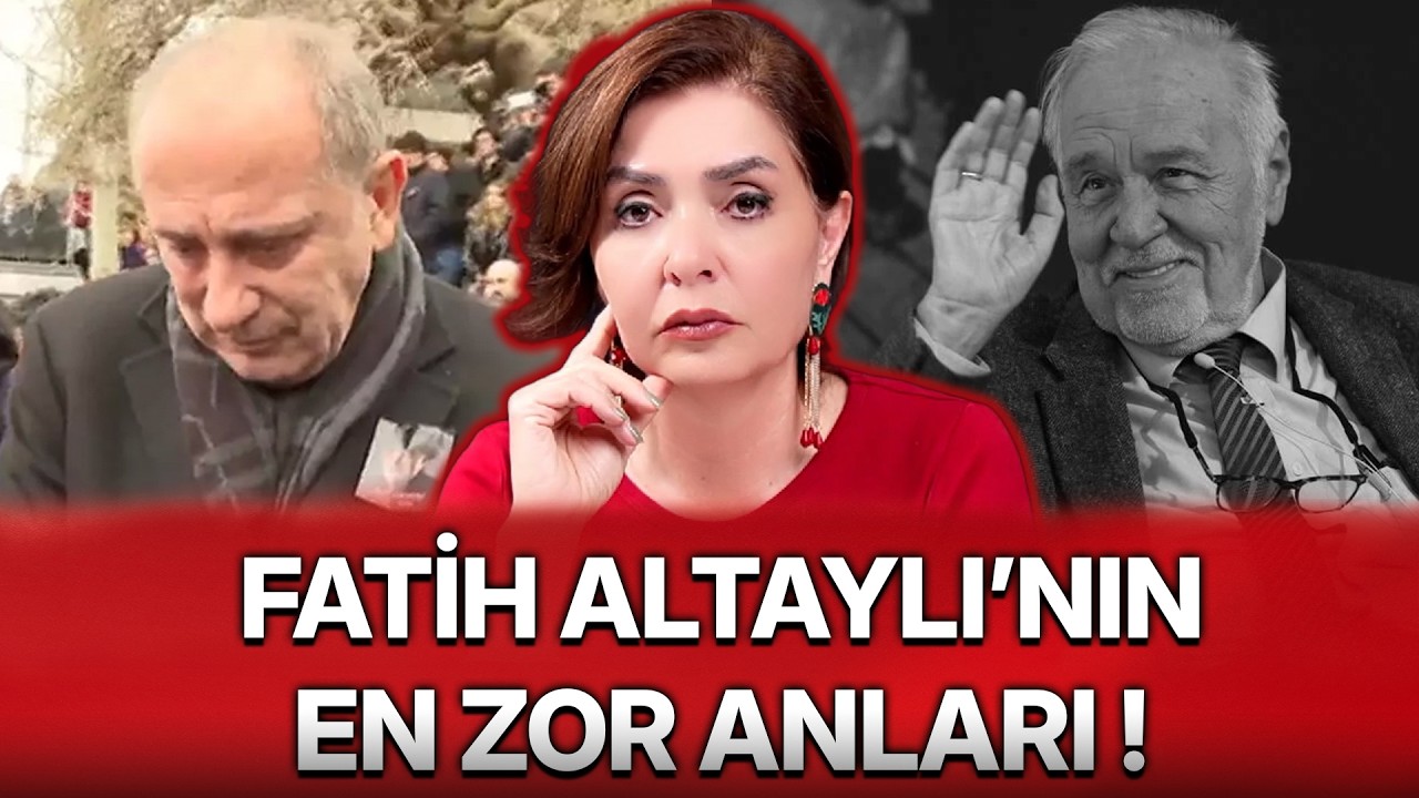 FATİH ALTAYLI İLBER ORTAYLI'YI ANLATIRKEN GÖZYAŞINA BOĞULDU
