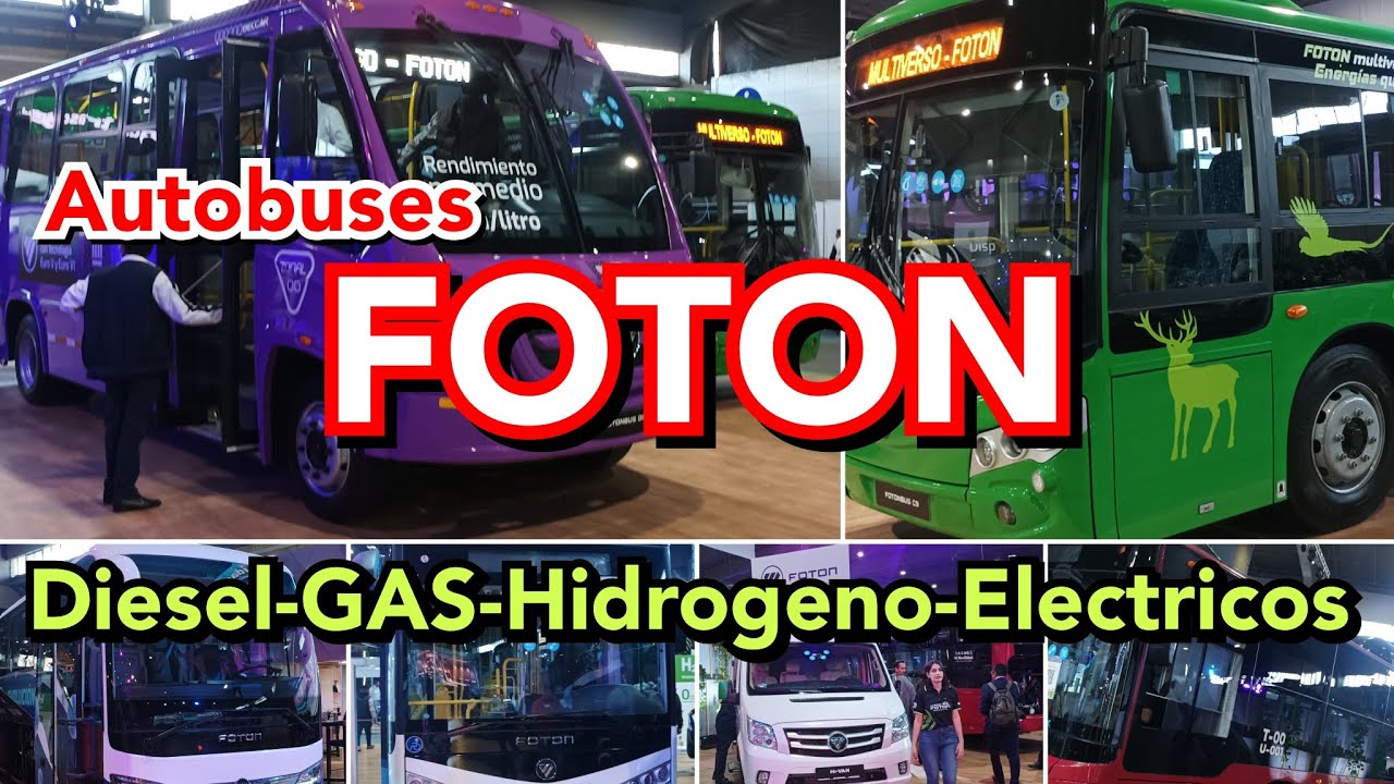 Autobuses FOTON / gama completa de soluciones en movilidad
