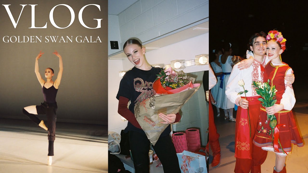 Golden Swan Gala Vlog! 🦢💛 #ballet #ballerina #balletlife #dance #dancer #dancerlife #balletdancer