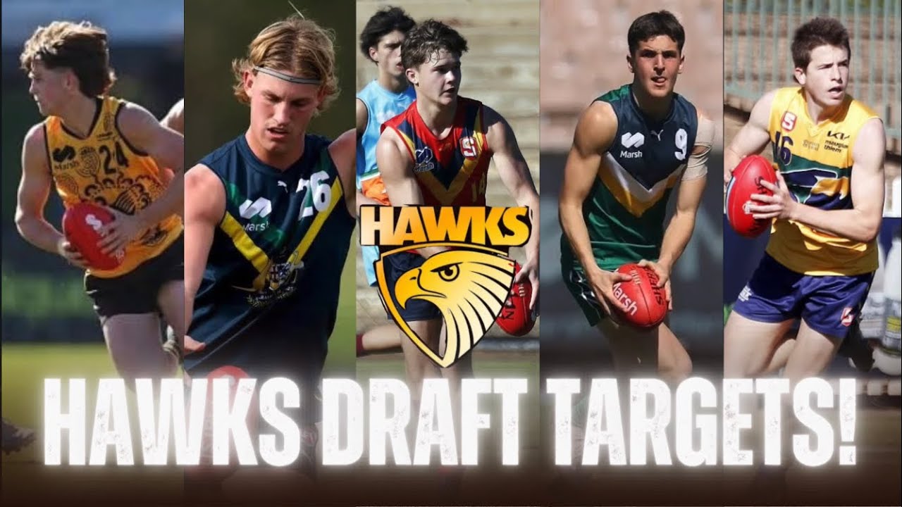 Hawthorn Are Getting 2 Future GUNS In The 2025 Draft! Hawks Draft Targets!