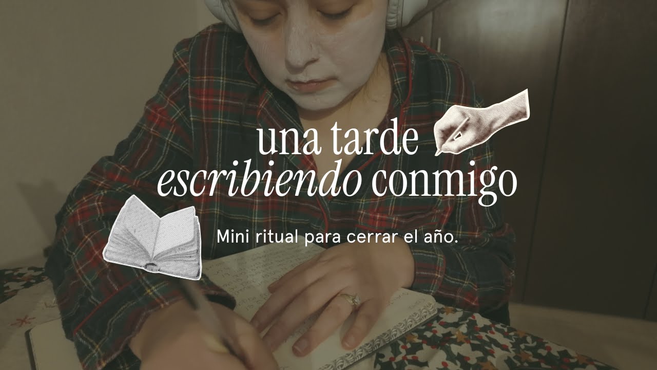 Escribiendo mi carta de despedida al 2025 💌 | mini ritual + mascarillas + reflexi&oacute;n profunda💗