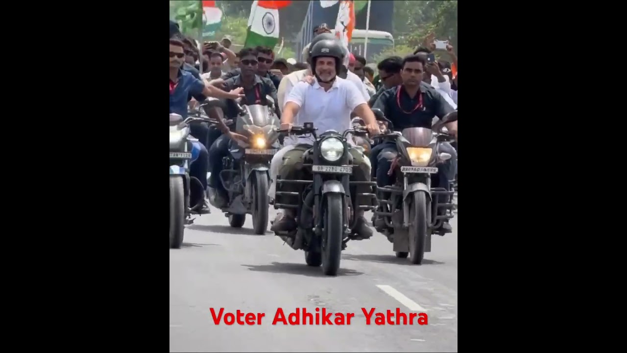 Voter Adhikar yatra #rahulgandhi #priyankagandhi #udf #politics #voter chor