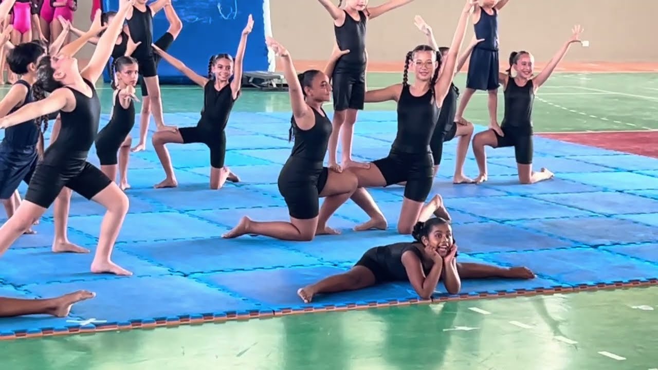 Abertura do campeonato de Ginástica Artística em João Pessoa