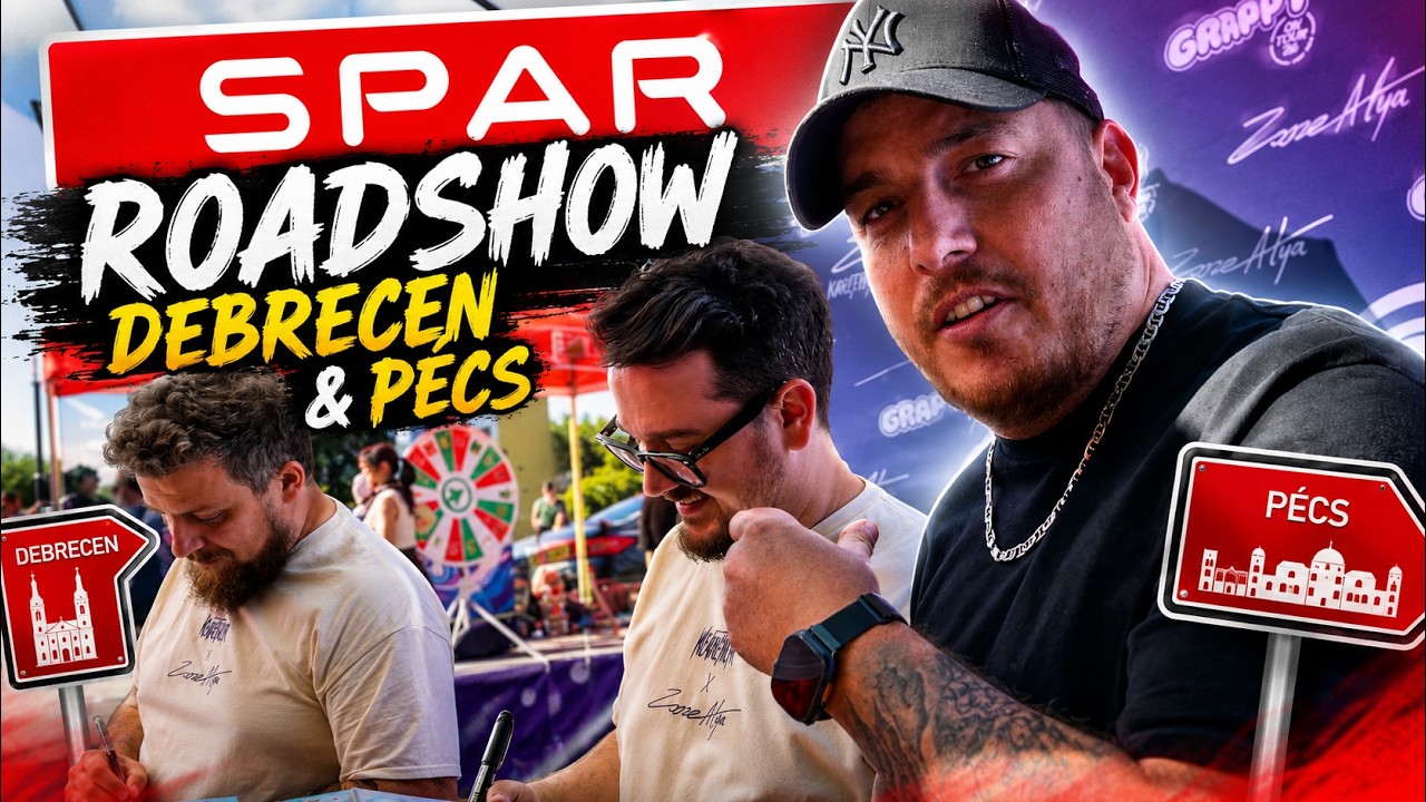 2026 Spar x Grapy X TheVR x Zsoze Roadshow /Debrecen / P&eacute;cs