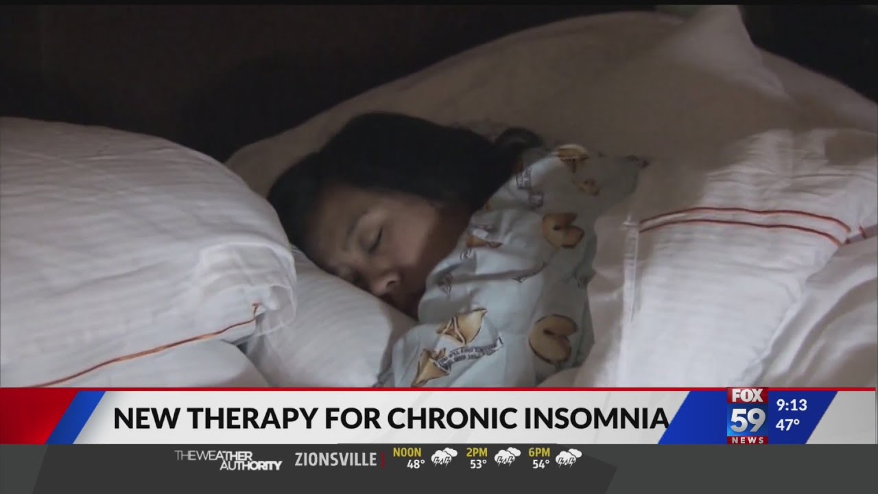 New therapy to battle chronic insomnia