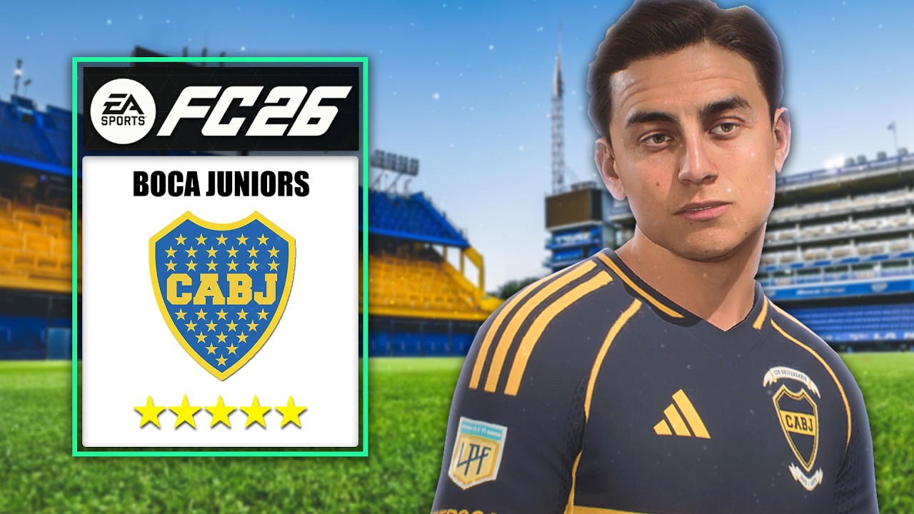 ​​👉​ Reconstruyo a BOCA Juniors en FC26!