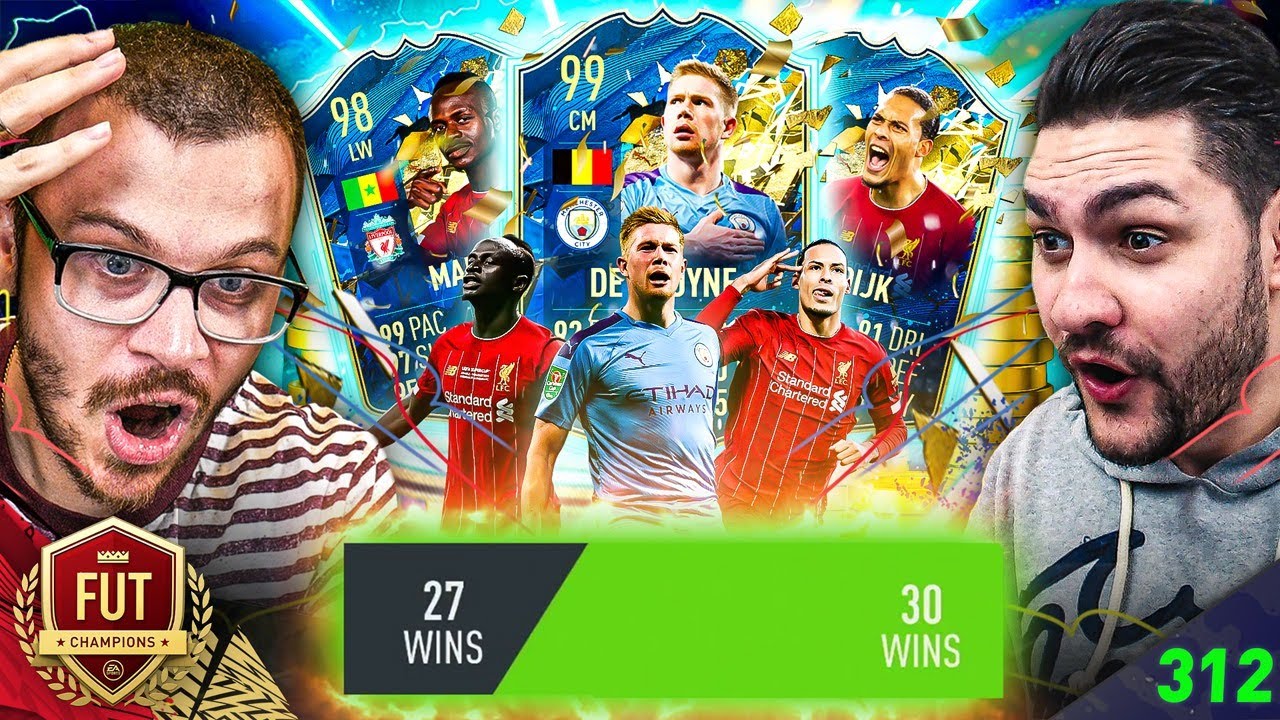 FIFA 20 MY 30-0 TOTS PL FUTCHAMPIONS REWARDS PACK OPENING WITH KRASI !!! PACKING INSANE PLAYERS